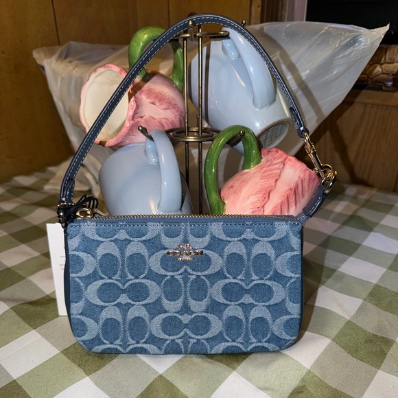 Coach Handbags - Nwt coach nolita 19 denim